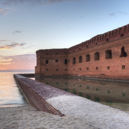 Sunset in the Dry Tortugas.